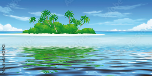 lagon tropical
