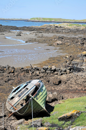 beached