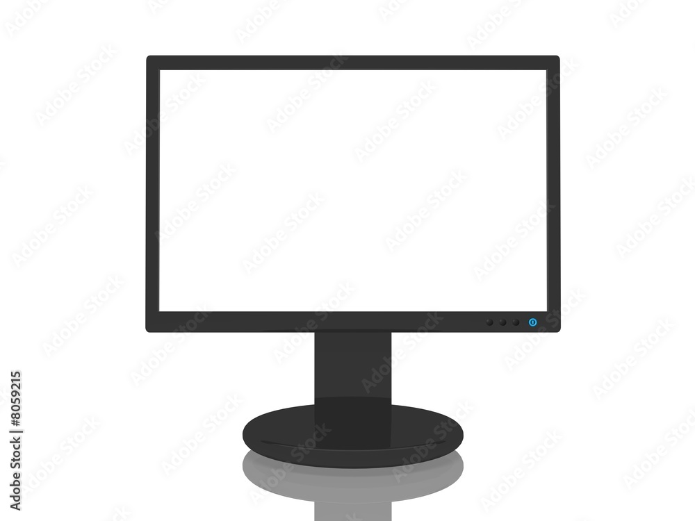Monitor with Blank Screen Monitor with Blank Screen