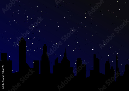 city in the night