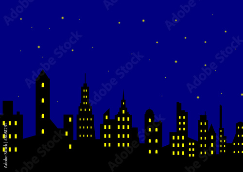 city in the night