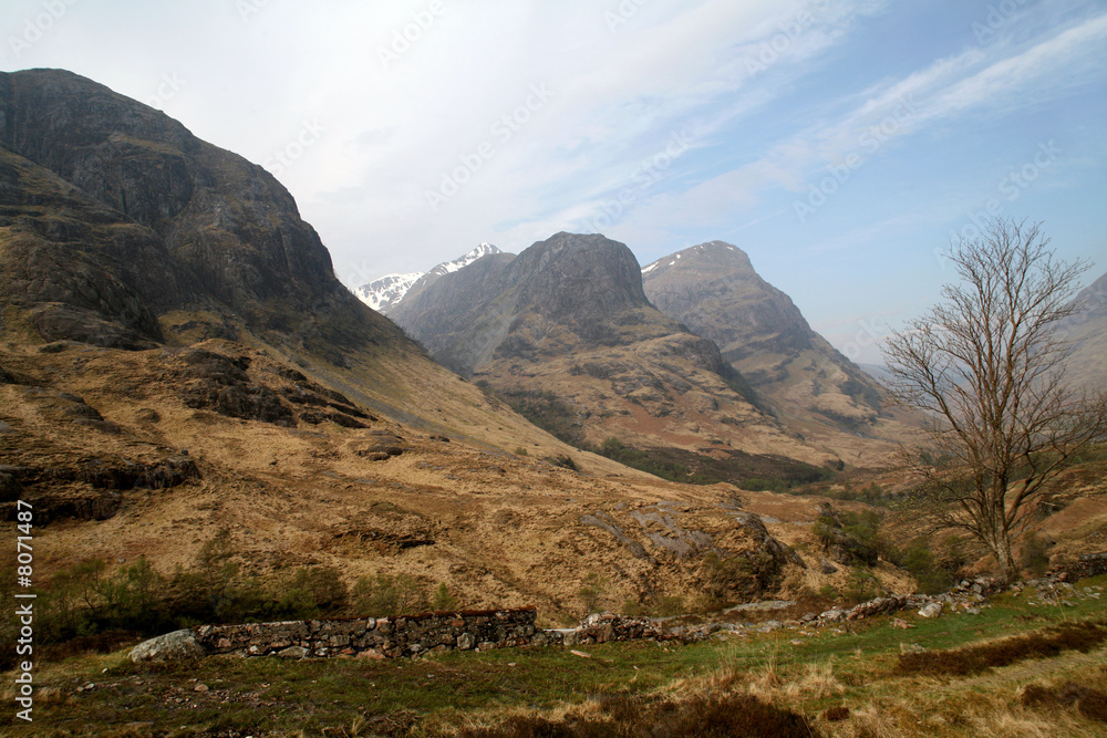 Fototapeta premium Three Sisters of Glencoe 