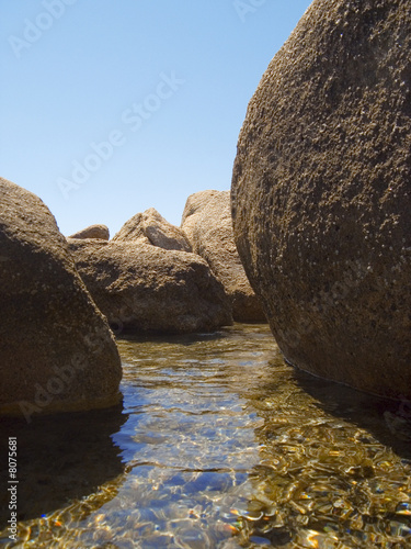 scogli, spiaggia - costa Sardegna photo