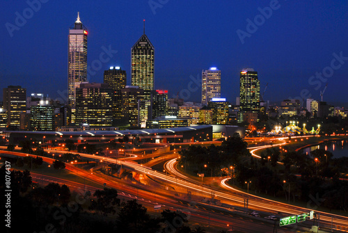 Perth bei Nacht photo