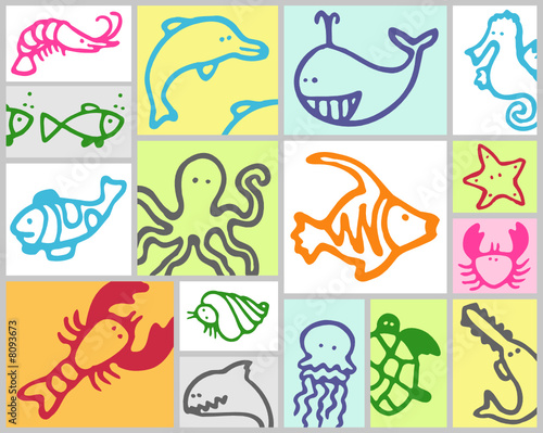 animaux mer
