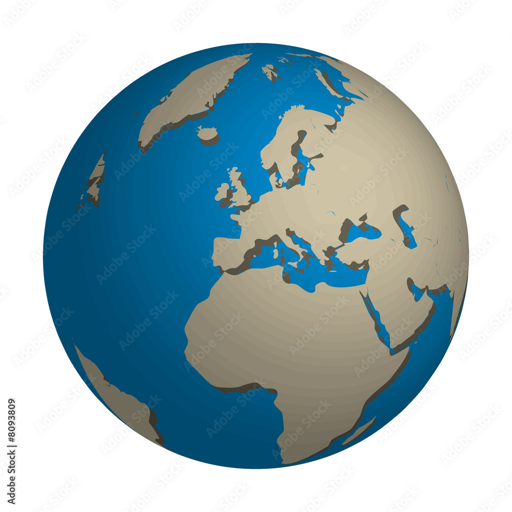 Obraz premium World map