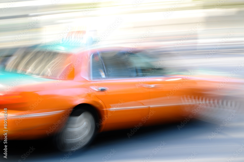 TAXI (Blurred motion)