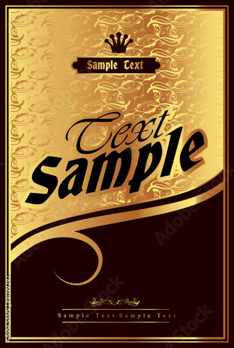 fancy label