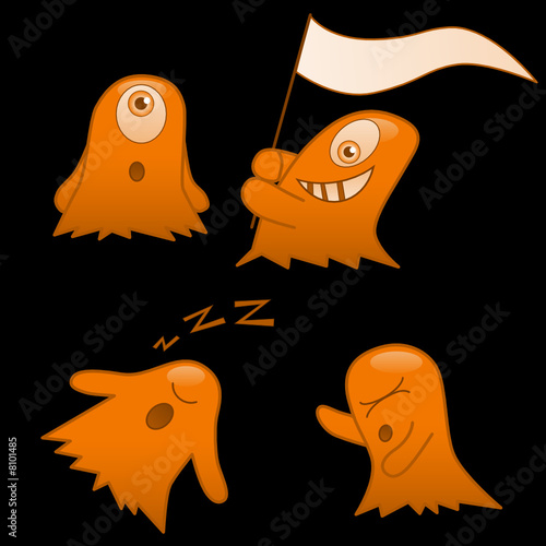 Orange monsters
