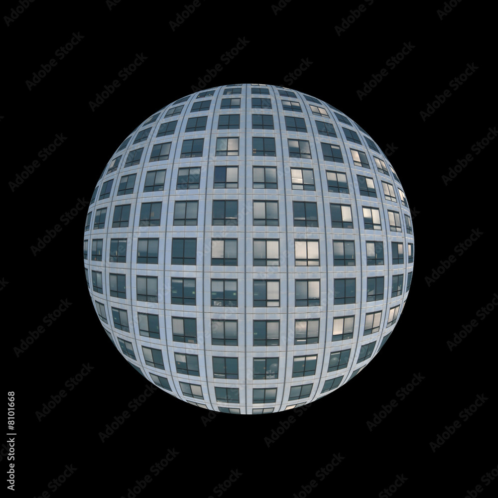 Skyscraper windows globe Skyscraper windows globe
