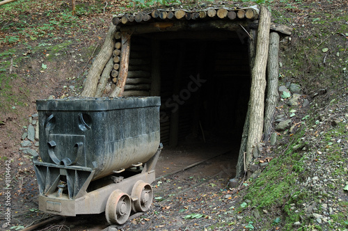 Plakat Mine cart