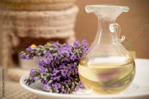 Lavender aromatherapy oil