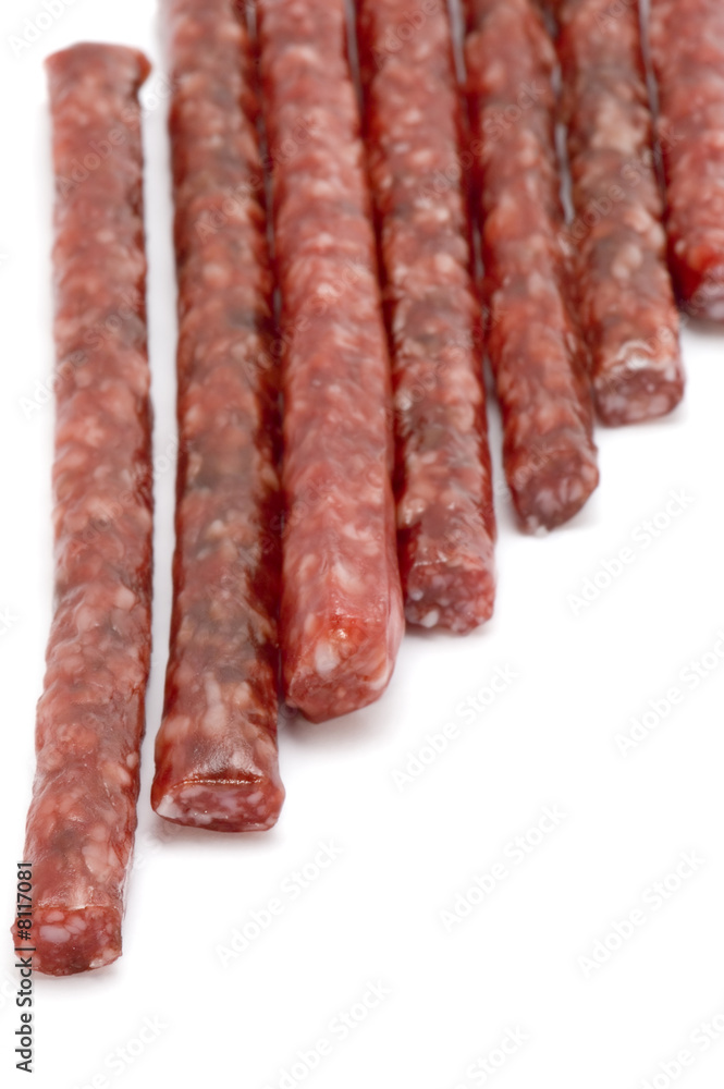 smoked sausage close up smoked sausage close up