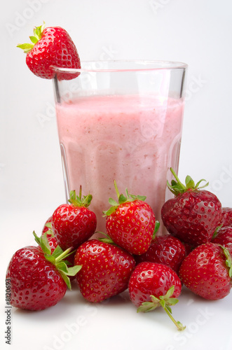 Strawberry milkshake