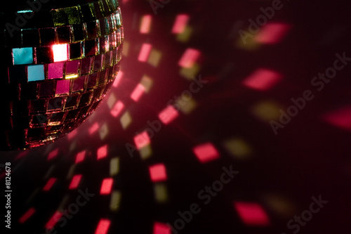 Party ball  reflection