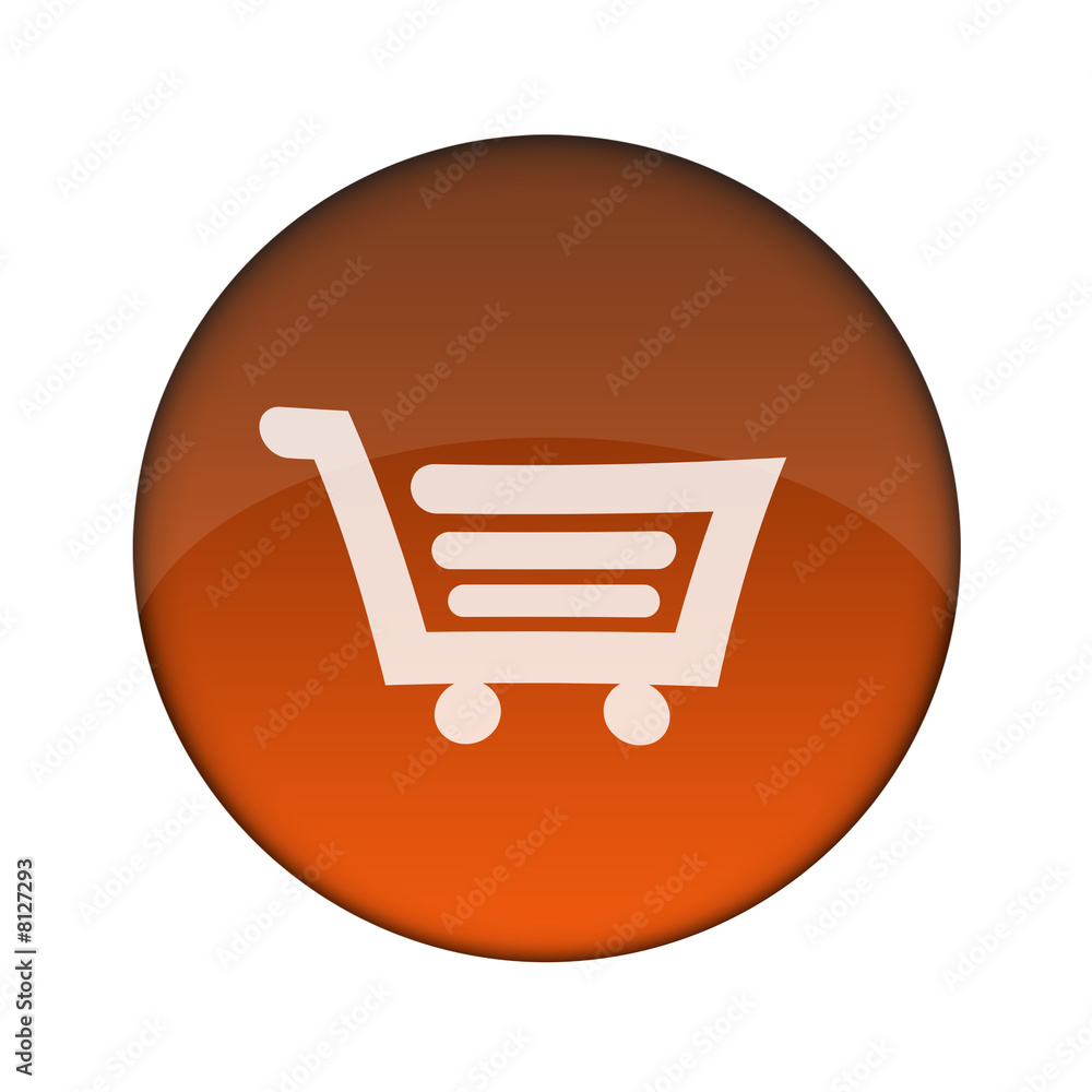 Glossy Shopping Cart 3D Web Button (clicked) Glossy Shopping Cart 3D Web Button (clicked)