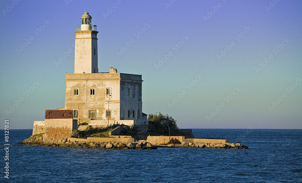Lighthouse on island