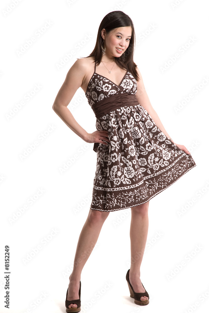 Fototapeta premium Beautiful asian woman