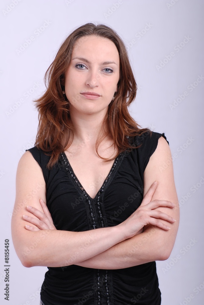 Young beuatuful business woman Young beuatuful business woman