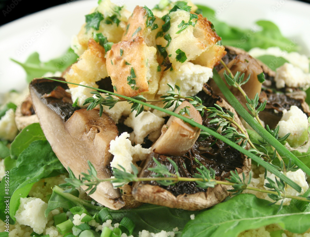Mushrooms With Ricotta