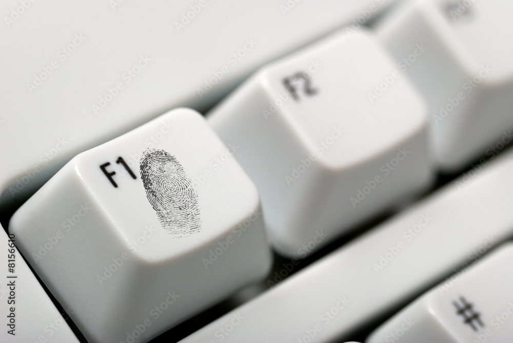 keyboard and fingerprint