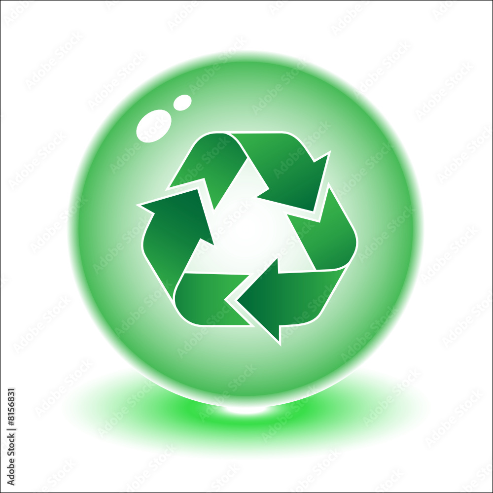 Vector recycle symbol illustration. Simply change. Vector recycle symbol illustration. Simply change.