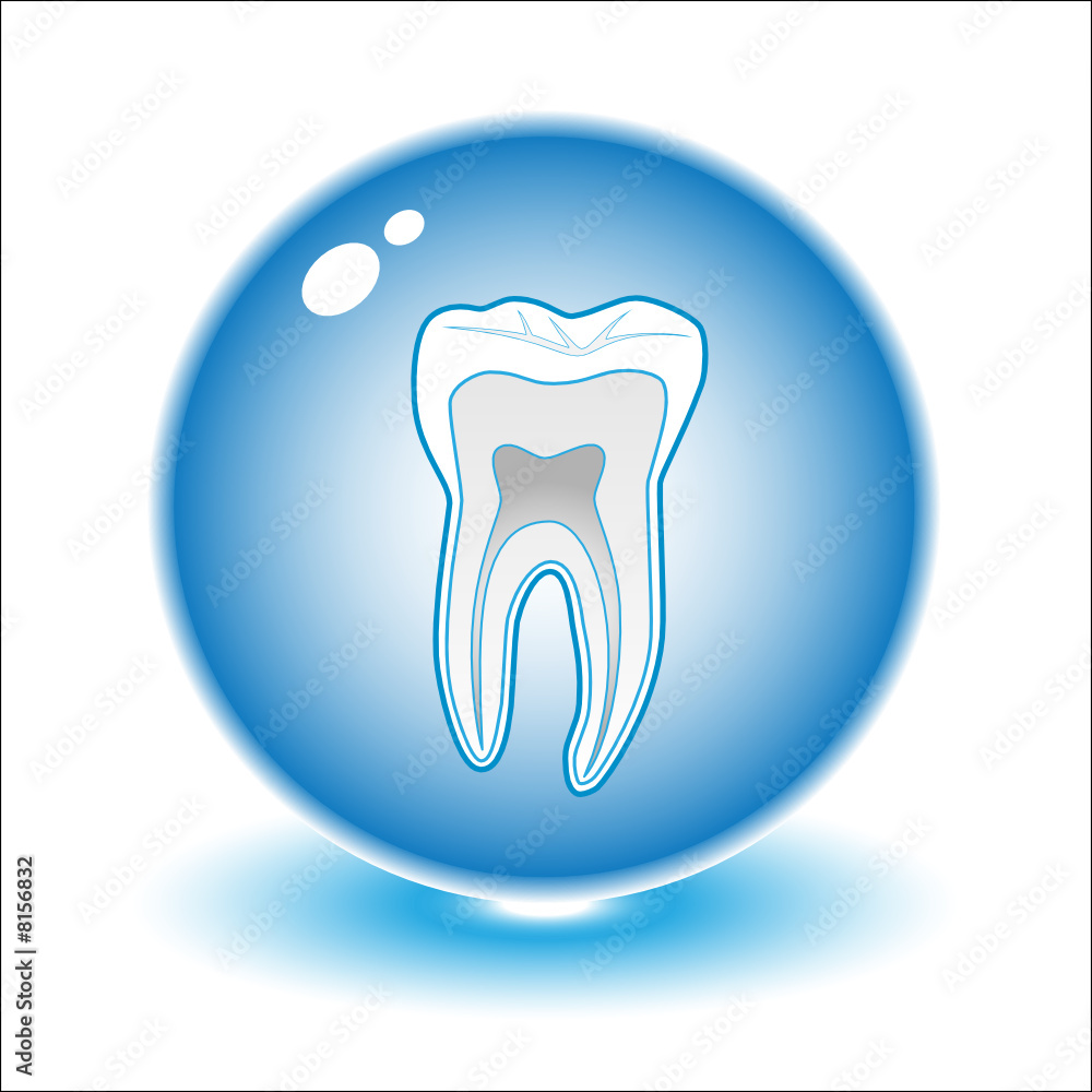 Vector tooth illustration. Simply change. Vector tooth illustration. Simply change.