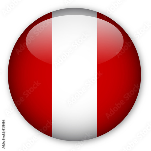 Free Download Peruvian Flag button - GFXLoad