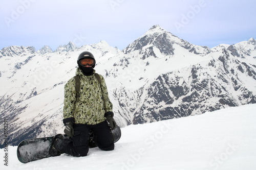 Snowboard girl