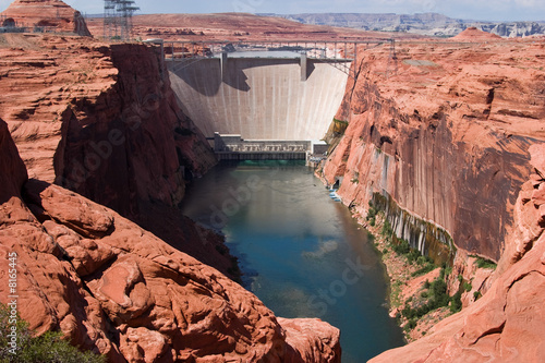Colorado River and  Glen Canyon Dam 