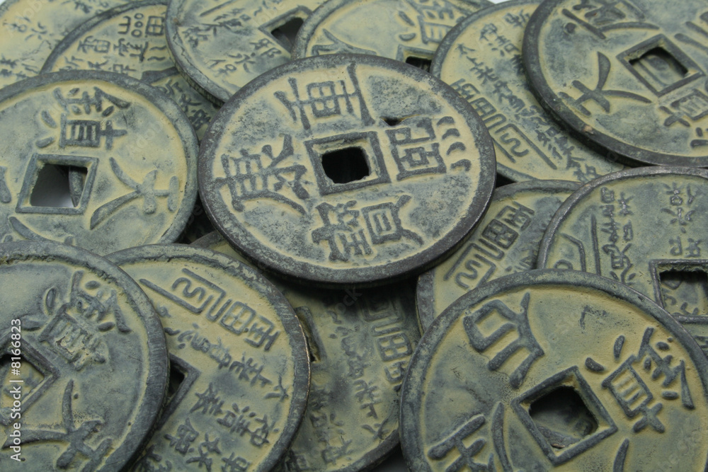 Fototapeta premium Chinese Coins
