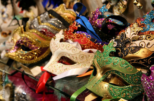 Obraz na plátně Carnival masks