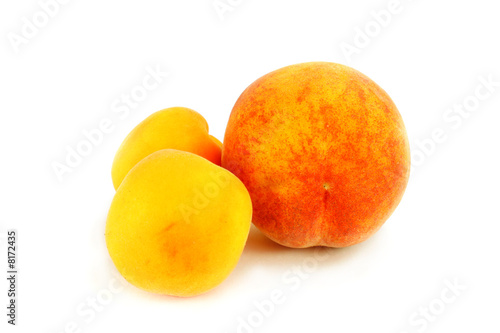 peach and apricots