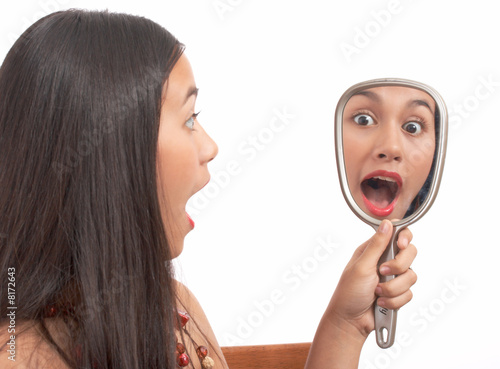 shocked woman