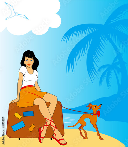 Girl With Baggage