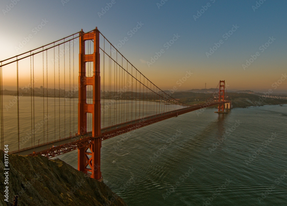 Obraz premium Golden Gate Bridge, San Francisco, Kalifornia