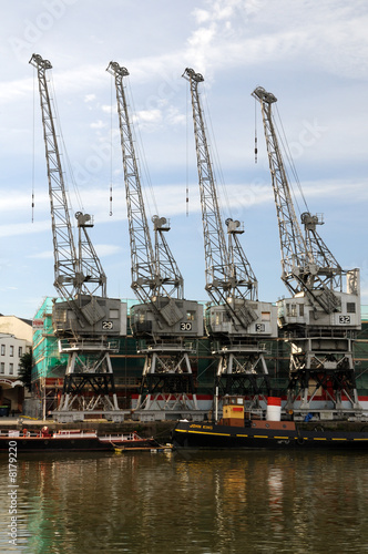 Bristol Dockside Cranes