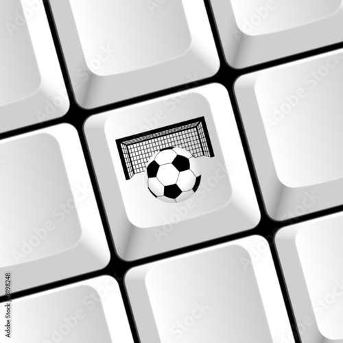 taste tor-fussball