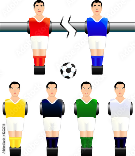 Joueur football baby-foot