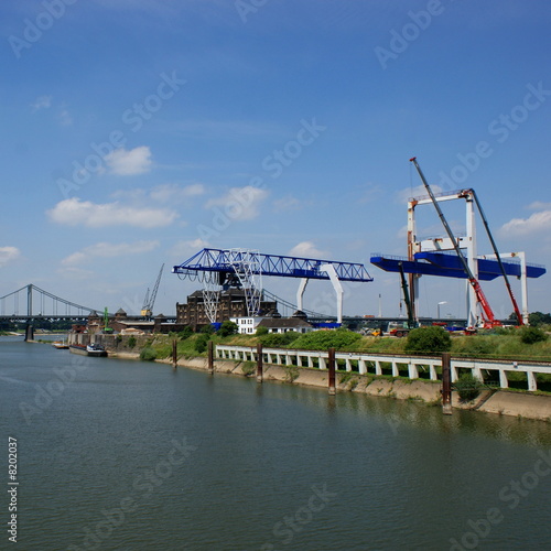 Krefelder Rheinhafen photo