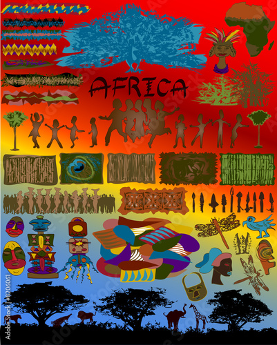 African Designs Illustration