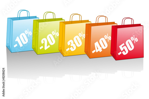 Sac de couleur pourcentage Soldes