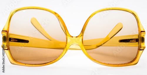 Yellow retro Sunglasses