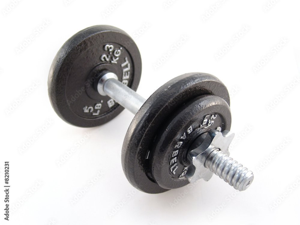 Naklejka premium dumbbell