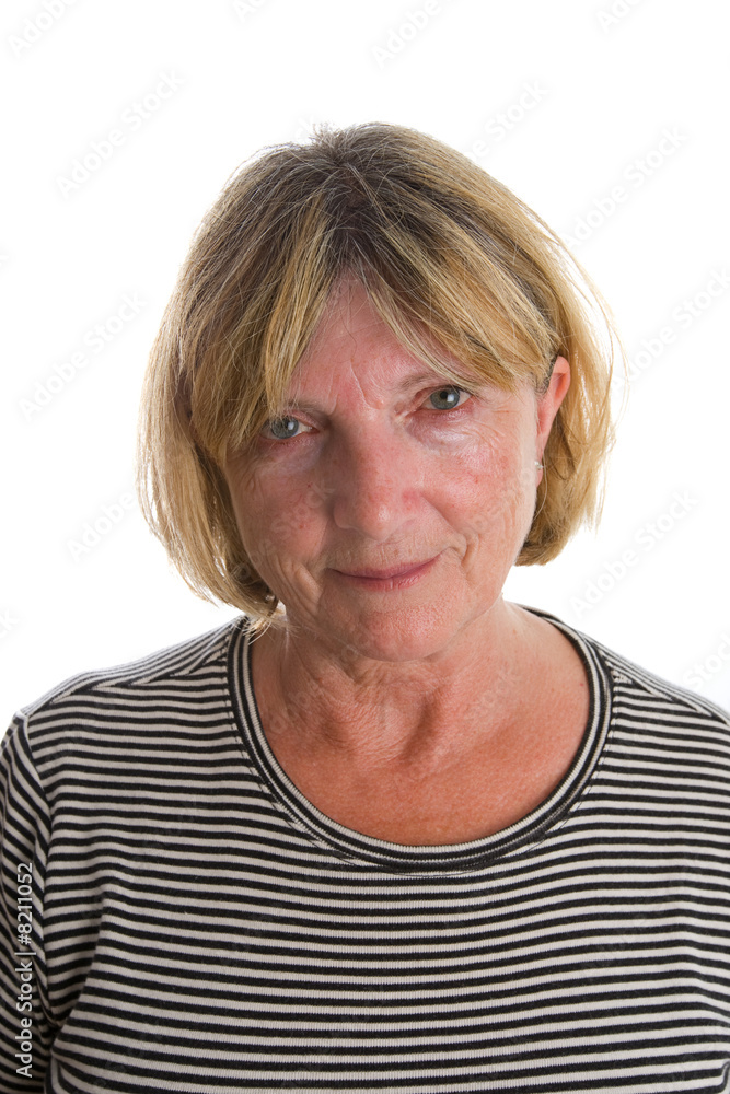 Senior Lady Smiling at Camera Senior Lady Smiling at Camera