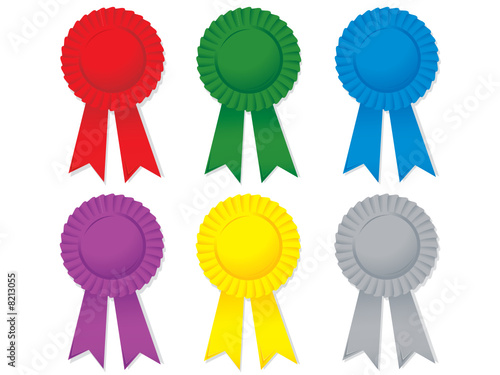 Set of six rosettes (no mesh)
