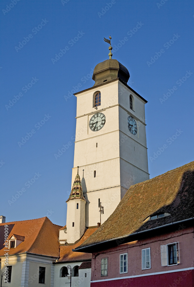 Old tower ( Sibiu - Romania )