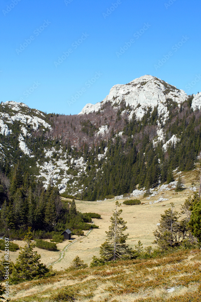 Mountain scene, Velebit, Croatia