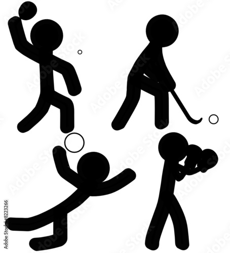 Sports Icons (TableTennis/Hockey/VolleyBall/Boxing)