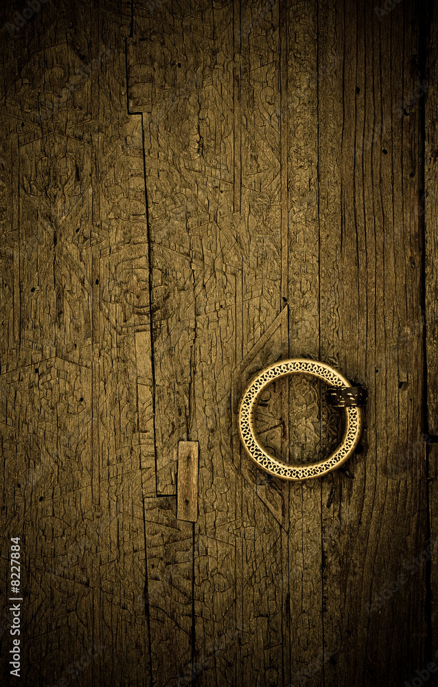 close-up image of ancient doors close-up image of ancient doors
